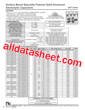 NSP181M6.3D4XTRF型号图片