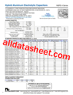 NSPE-A100M63V6.3X6.1NLBYF型号图片