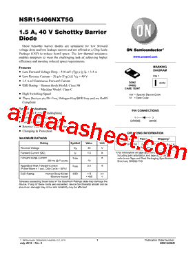 NSR15406NXT5G型号图片