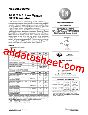 NSS20501UW3T2G/BKN型号图片