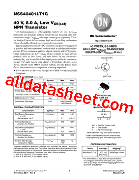 NSS40401LT1G型号图片