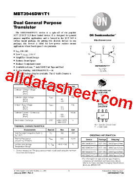 NST3946DW1T1型号图片