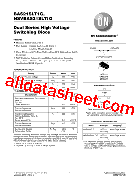 NSVBAS21SLT1G型号图片