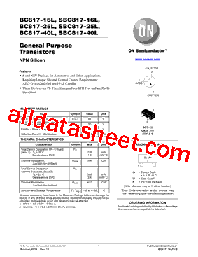 NSVBC817-16LT1G型号图片