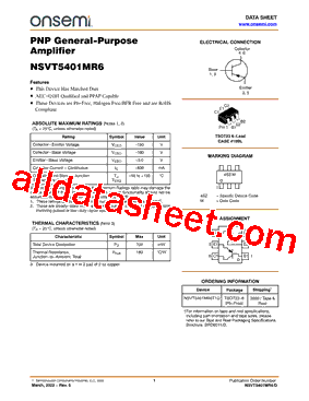 NSVT5401MR6T1G型号图片