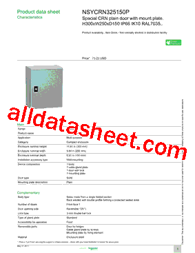 NSYCRN325150P型号图片