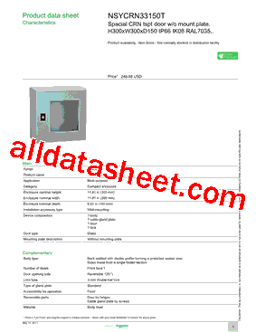 NSYCRN33150T型号图片