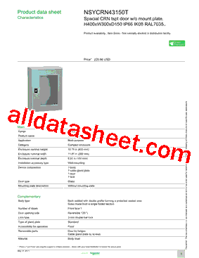 NSYCRN43150T型号图片