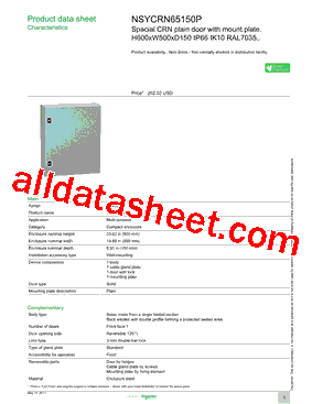 NSYCRN65150P型号图片