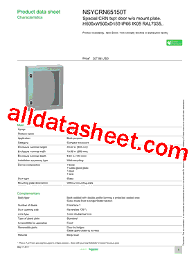 NSYCRN65150T型号图片