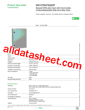 NSYCRN75200P型号图片