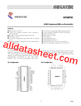 NT68P81-D01013型号图片