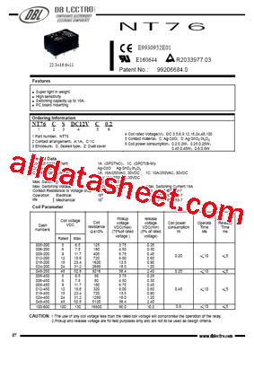 NT76CZDC24VS0.6型号图片