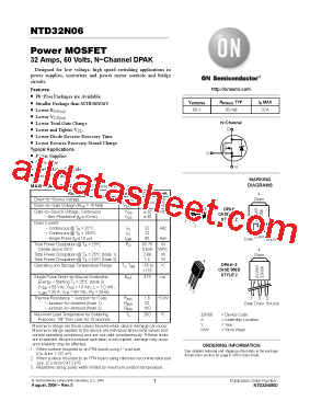 NTD32N06T4G型号图片