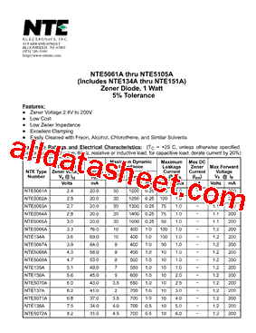 NTE147A型号图片