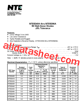 NTE5268A型号图片