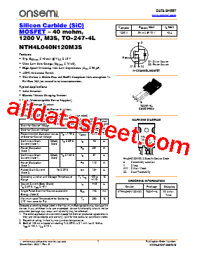 NTH4L040N120M3S型号图片