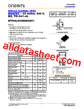 NTH4L045N065SC1型号图片