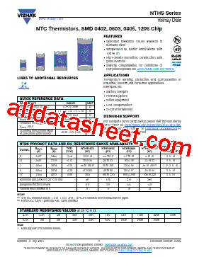 NTHS0805N01N1002HU型号图片