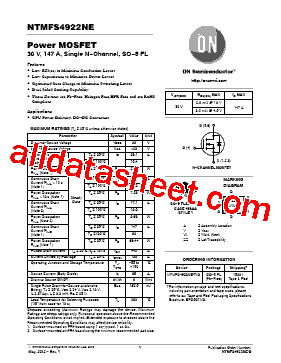 NTMFS4922NET1G型号图片