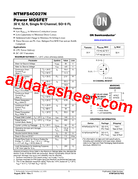 NTMFS4C027N型号图片