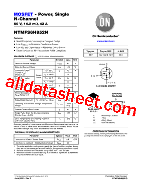 NTMFS6H852N型号图片