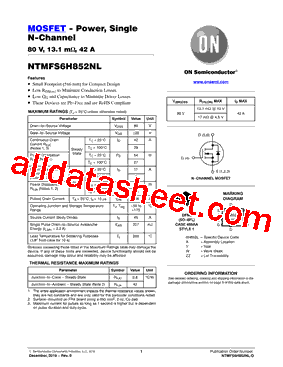 NTMFS6H852NL型号图片