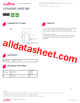 NTSA0WF104EE1B0型号图片