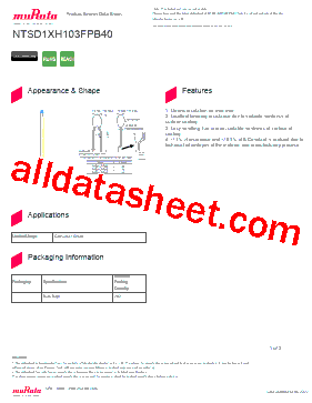 NTSD1XH103FPB40_V01型号图片