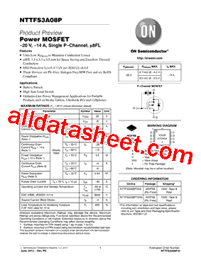 NTTFS3A08PTAG型号图片