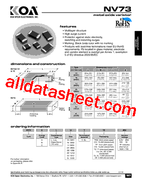 NV73AL2LTTE型号图片