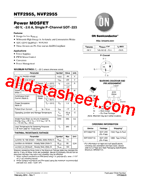 NVF2955T1G型号图片