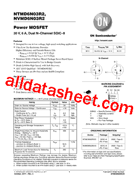 NVMD6N03R2型号图片