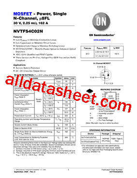 NVTFS4C02NTAG型号图片