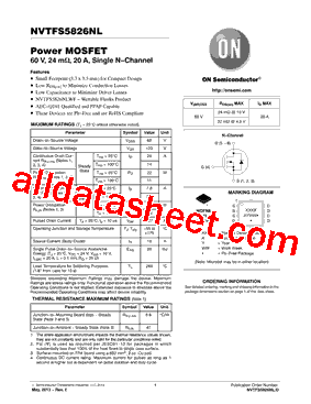 NVTFS5826NLTWG型号图片