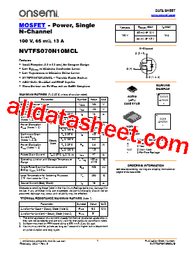 NVTFWS070N10MCLTAG型号图片