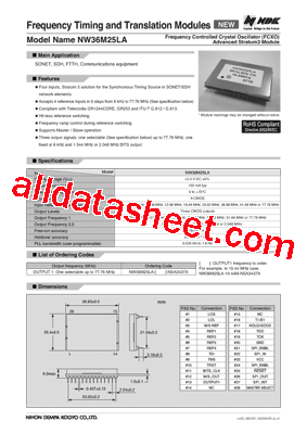 NW36M25LA-25.92M-NSA3437A型号图片