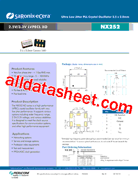 NX2522B型号图片