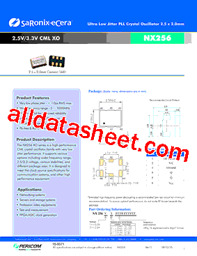 NX2561B型号图片