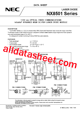 NX8501AG型号图片