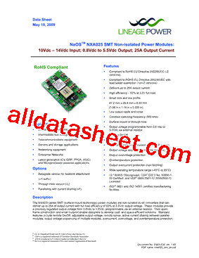 NXA025A0X-HS型号图片