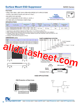 NXED0402S15X501TRF型号图片