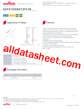 NXFS15WB473FA1B型号图片