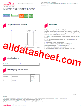 NXFS15XH103FEAB035型号图片