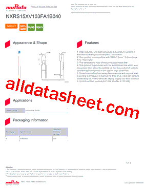NXRS15XV103FA1B040型号图片