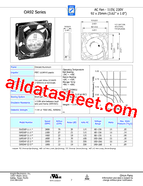 OA92_16型号图片