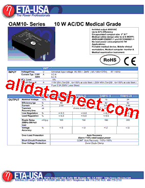 OAM10-15型号图片