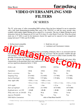 OCCFA型号图片