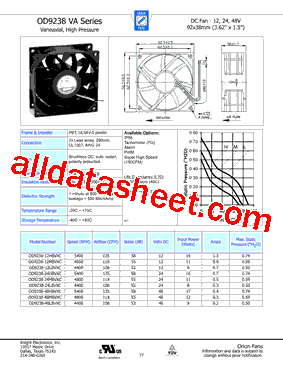 OD9238-24MBVXC型号图片