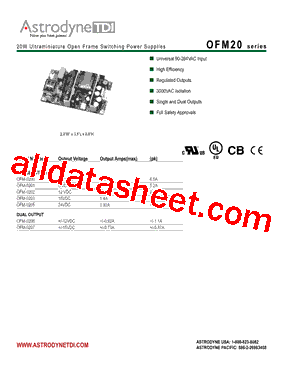 OFM-0205型号图片